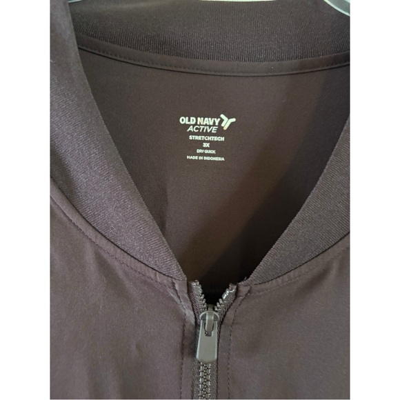 Old Navy StretchTech Cropped Zip Bomber Jumpsuit for Women - Picture 5 of 9